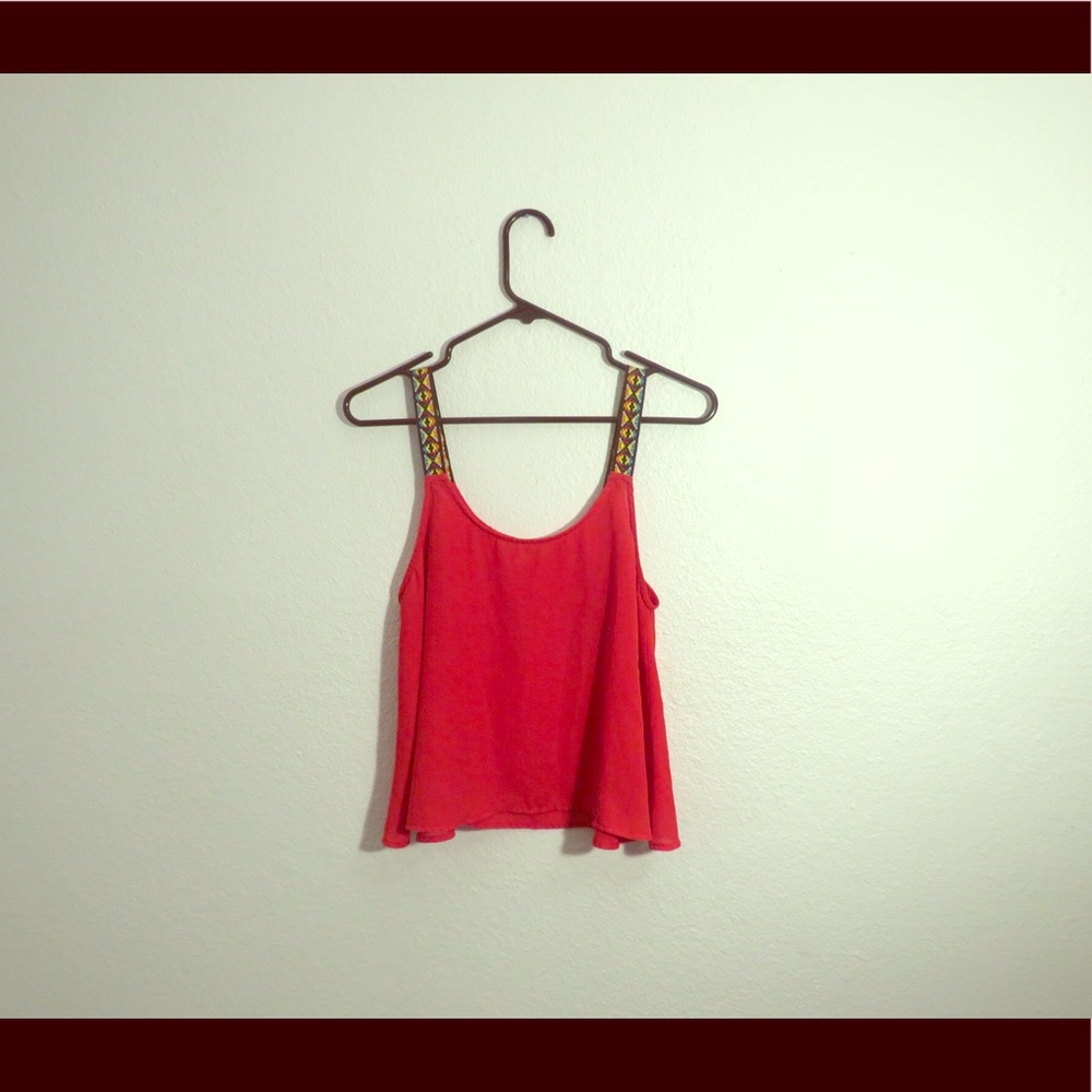 Penelope Red Tank